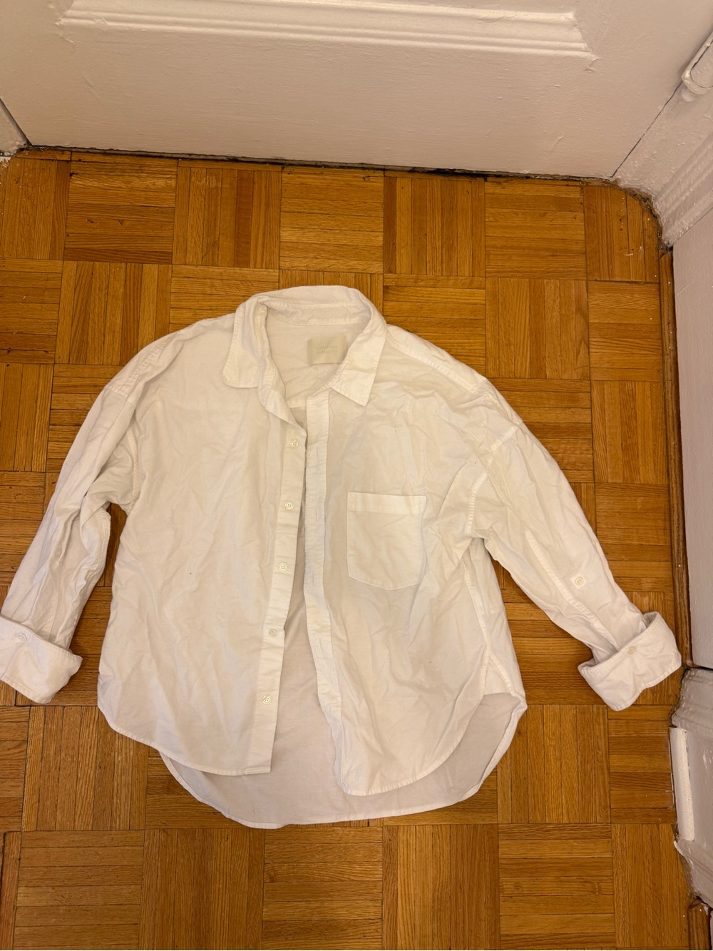 Citizens of Humanity Oversized White Button Down
